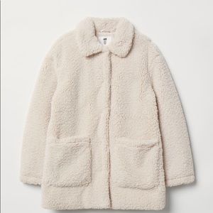 H&M Sherpa Teddy Coat